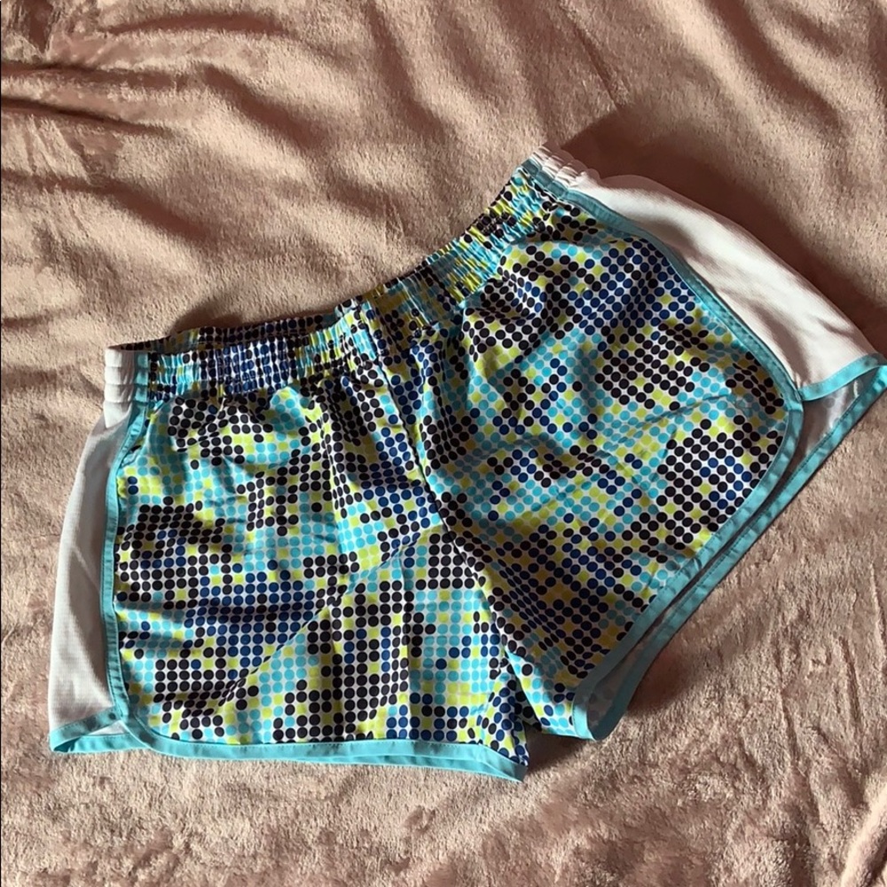 Polka dot Danskin shorts 🤸🏽‍♂️